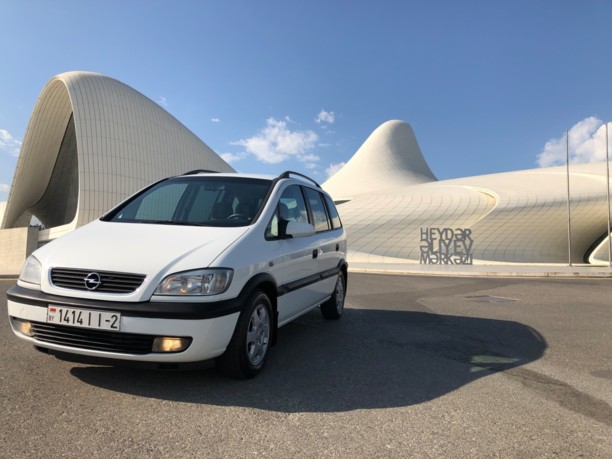 Opel Zafira A, 7 мест, 2001 г.