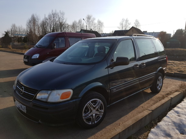 Opel Sintra, 7 мест, 1999 г.