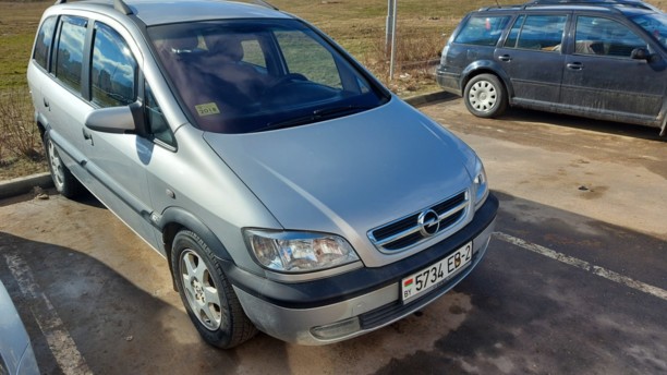 Opel Zafira A · Рестайлинг, 7 мест, 2002 г.