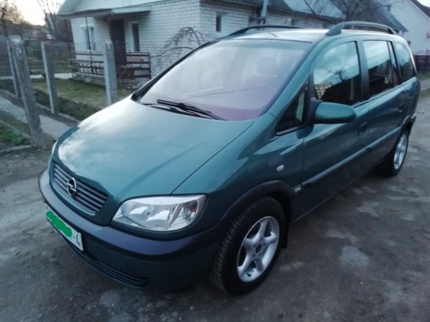 Opel Zafira A, 7 мест, 2001 г.