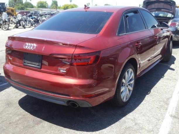 Audi A4 B9, 2018 г.