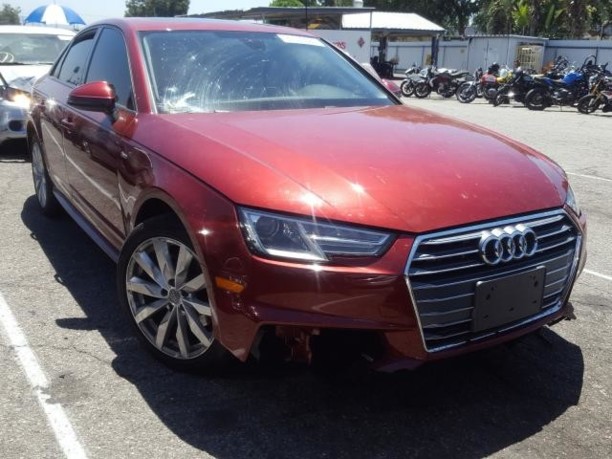 Audi A4 B9, 2018 г.