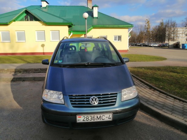 Volkswagen Sharan I · Рестайлинг, 7 мест, 2002 г.