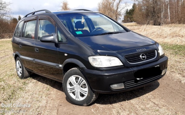 Opel Zafira A, 7 мест, 1999 г.