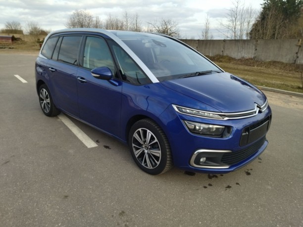 Citroen C4 Grand Picasso II · Рестайлинг, 5 мест, 2017 г.