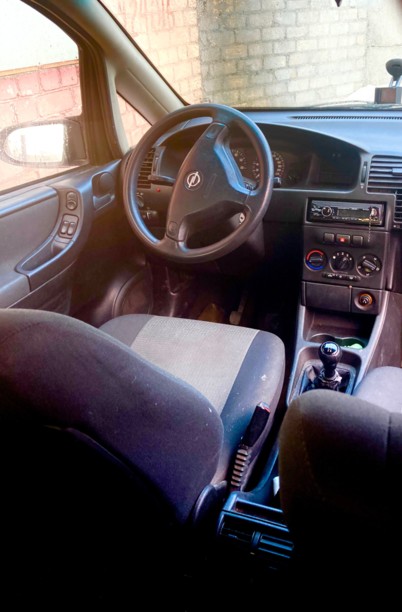 Opel Zafira A, 7 мест, 2003 г.