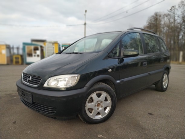 Opel Zafira A, 7 мест, 2002 г.