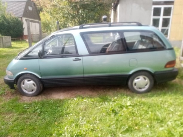 Toyota Previa I (XR10, XR20), 7 мест, 1994 г.