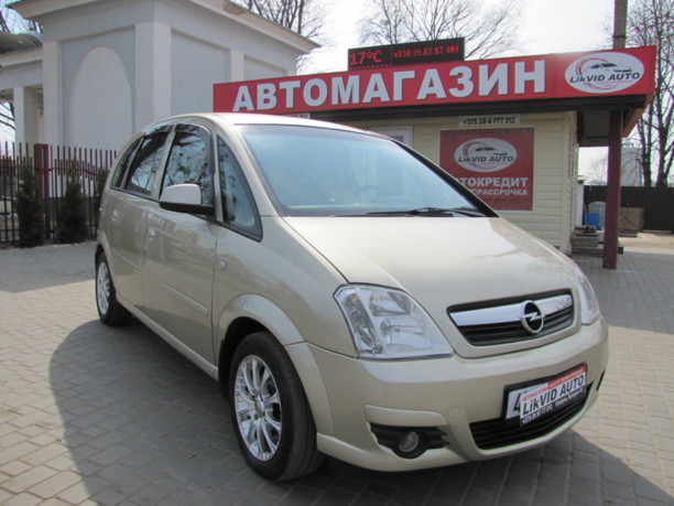 Opel Meriva I · Рестайлинг, 2007 г.
