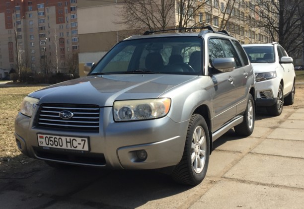Subaru Forester II · Рестайлинг, 2007 г.