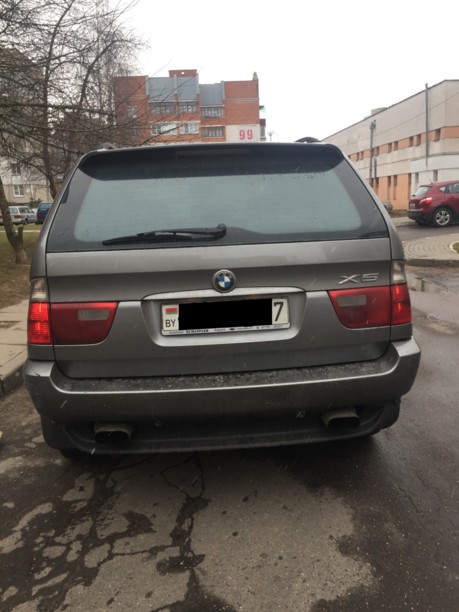 BMW X5 E53, 5 мест, 2004 г.
