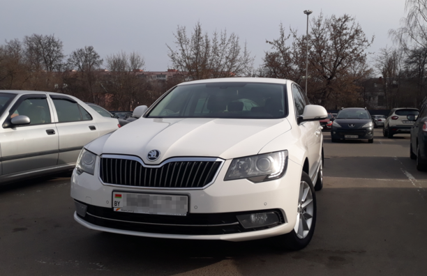 Skoda Superb II · Рестайлинг, 2014 г.