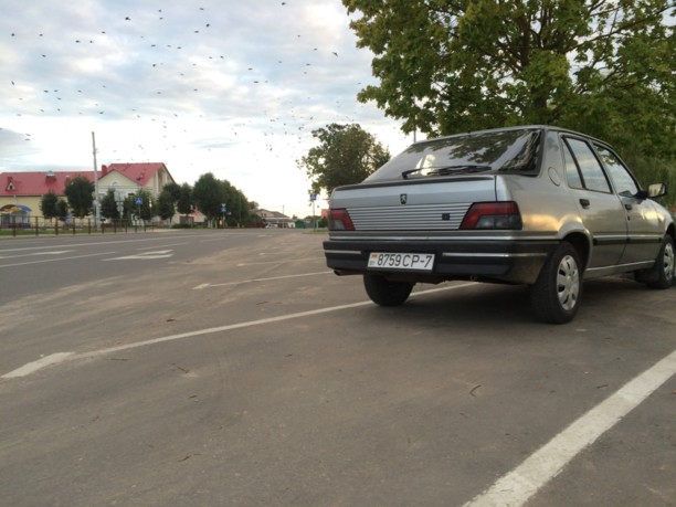 Peugeot 309 I · Рестайлинг, 1992 г.
