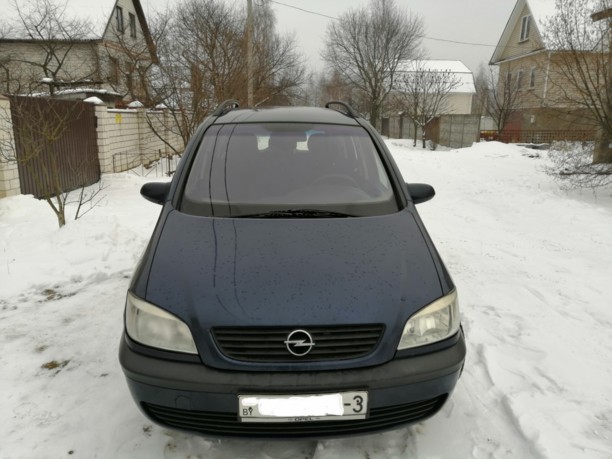 Opel Zafira A, 7 мест, 2001 г.