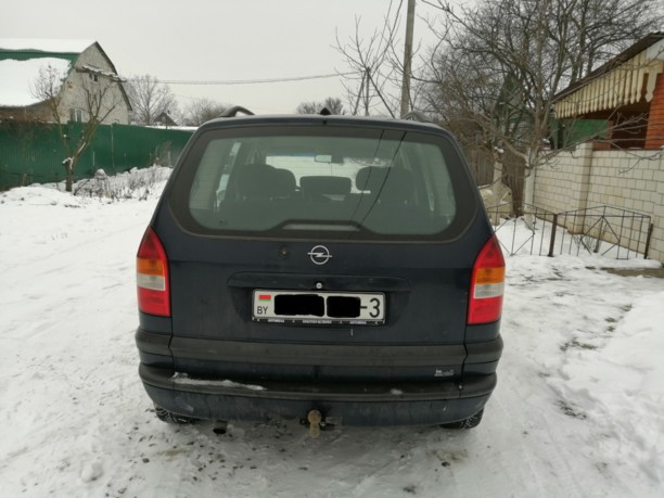 Opel Zafira A, 7 мест, 2001 г.