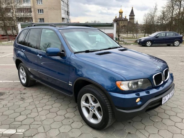 BMW X5 E53, 5 мест, 2003 г.