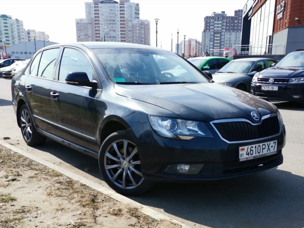 Skoda Superb II · Рестайлинг, 2014 г.