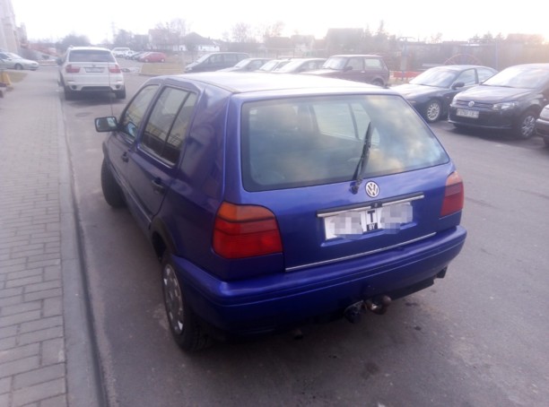 Volkswagen Golf III, 1993 г.