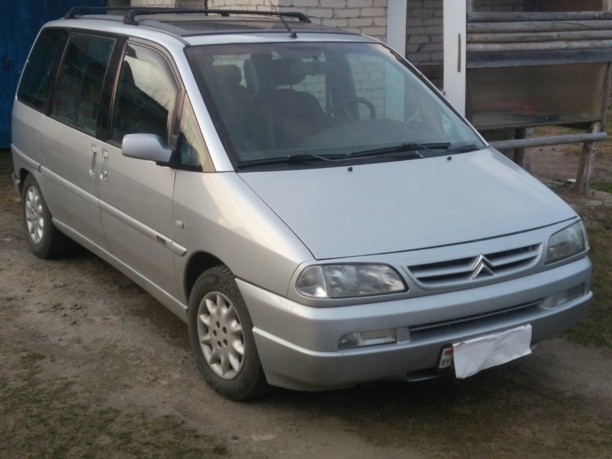 Citroen Evasion I · Рестайлинг, 7 мест, 2000 г.