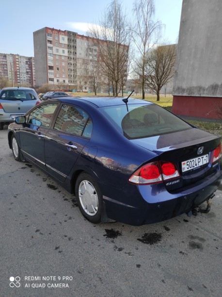 Honda Civic VIII · Рестайлинг, 2008 г.
