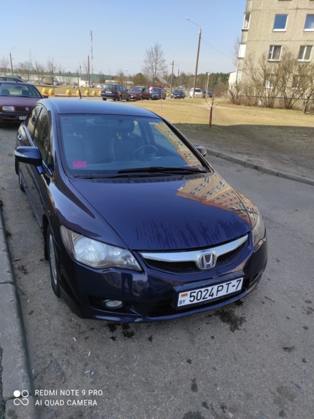 Honda Civic VIII · Рестайлинг, 2008 г.