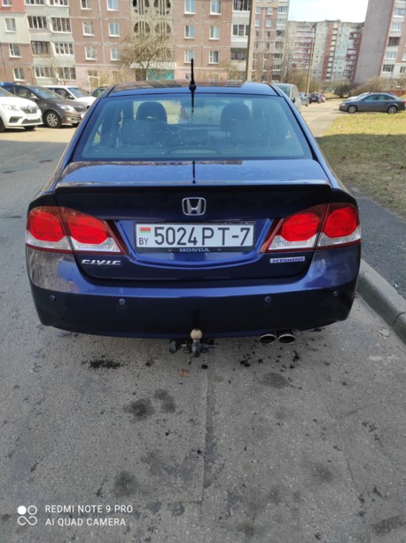 Honda Civic VIII · Рестайлинг, 2008 г.