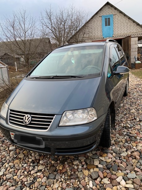 Volkswagen Sharan I · 2-й рестайлинг, 5 мест, 2006 г.