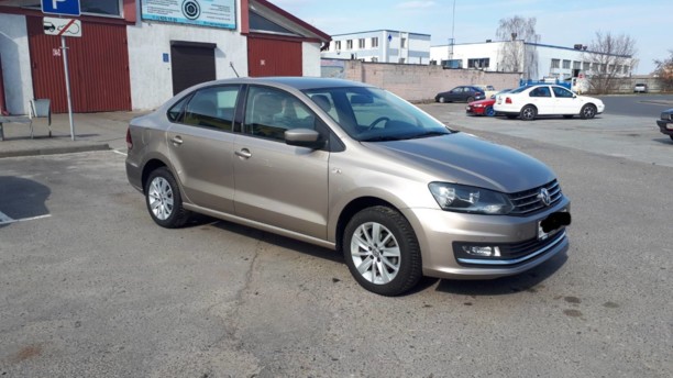 Volkswagen Polo Sedan I · Рестайлинг, 2015 г.