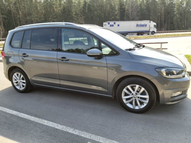 Volkswagen Touran III, 5 мест, 2016 г.