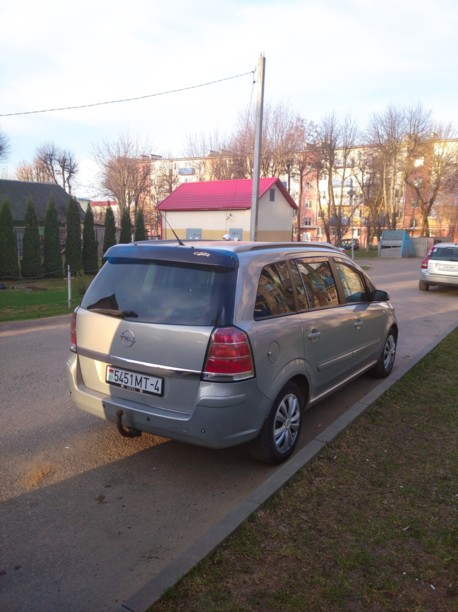 Opel Zafira B, 7 мест, 2006 г.