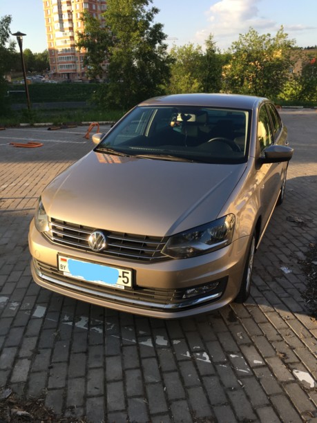 Volkswagen Polo Sedan I · Рестайлинг, 2016 г.