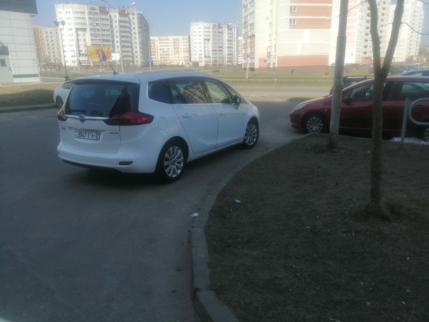 Opel Zafira C, 7 мест, 2014 г.