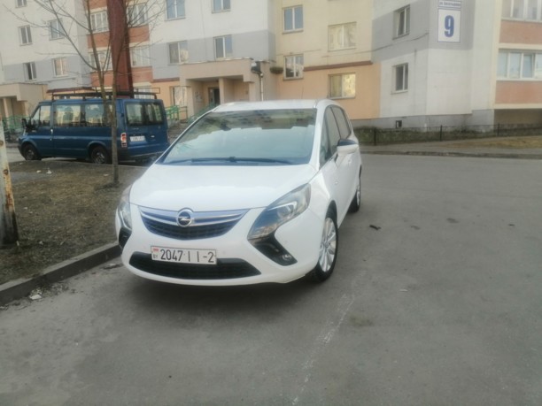 Opel Zafira C, 7 мест, 2014 г.