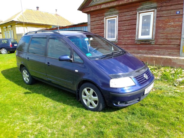 Volkswagen Sharan I · Рестайлинг, 7 мест, 2002 г.