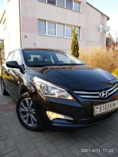 Hyundai Solaris I · Рестайлинг, 2014 г.