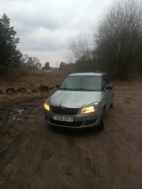 Skoda Fabia 5J · Рестайлинг, 2011 г.