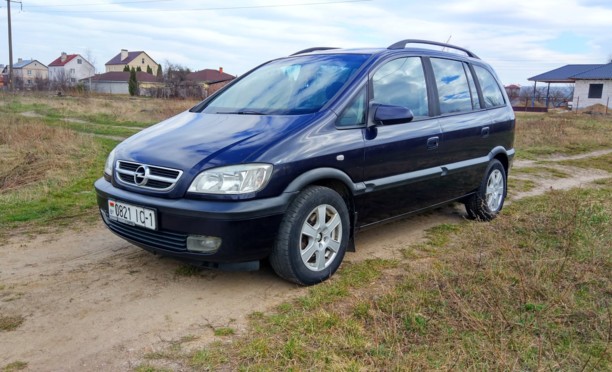 Opel Zafira A · Рестайлинг, 7 мест, 2003 г.