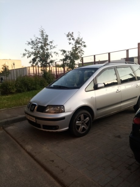 SEAT Alhambra I · Рестайлинг, 7 мест, 2004 г.