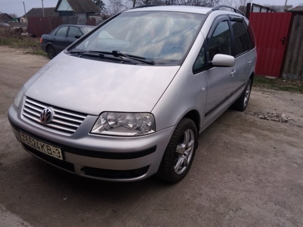 Volkswagen Sharan I · Рестайлинг, 5 мест, 2001 г.