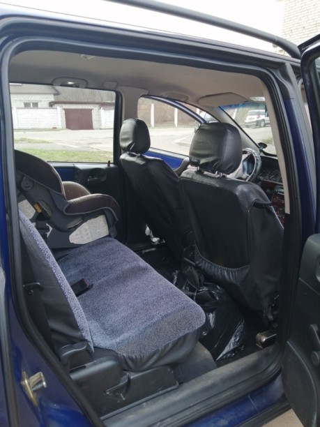 Opel Zafira A, 7 мест, 2000 г.