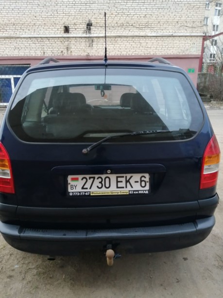Opel Zafira A, 7 мест, 2000 г.