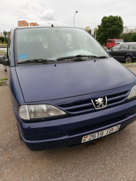 Peugeot 806 221 · Рестайлинг, 7 мест, 1999 г.