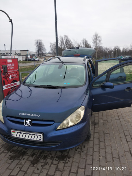 Peugeot 307 I, 2002 г.
