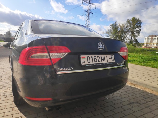 Skoda Superb II · Рестайлинг, 2013 г.