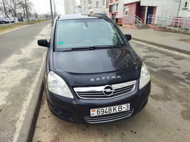 Opel Zafira B · Рестайлинг, 7 мест, 2011 г.
