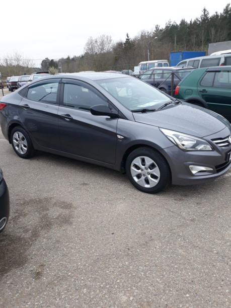 Hyundai Solaris I · Рестайлинг, 2015 г.