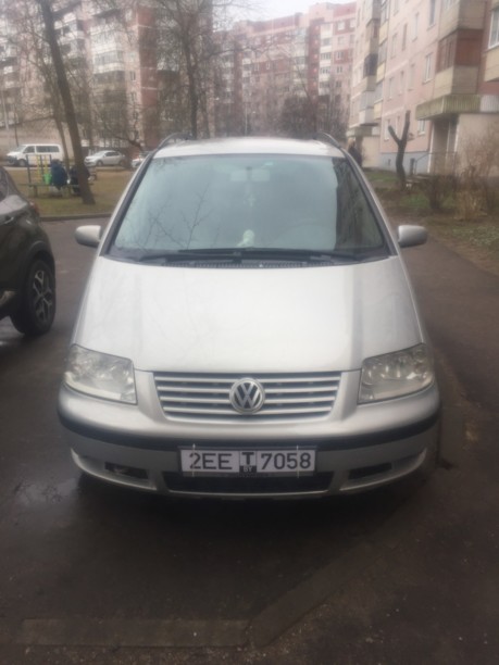 Volkswagen Sharan I · Рестайлинг, 7 мест, 2002 г.