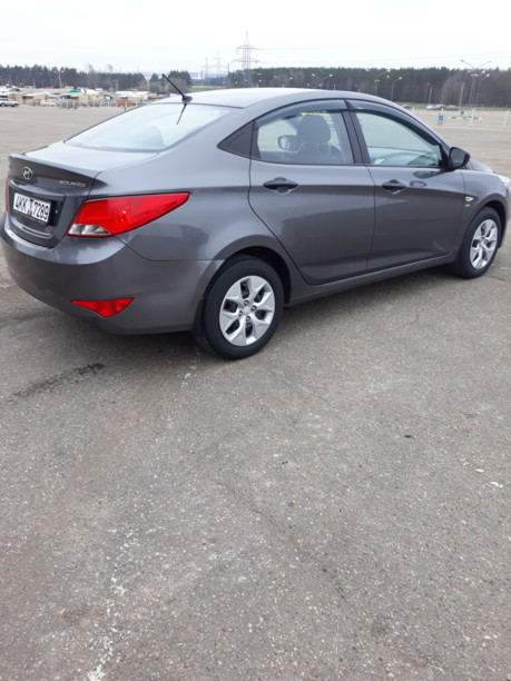 Hyundai Solaris I · Рестайлинг, 2015 г.