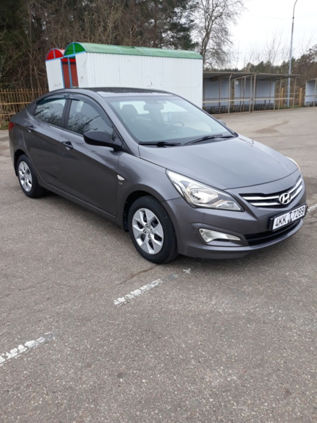 Hyundai Solaris I · Рестайлинг, 2015 г.
