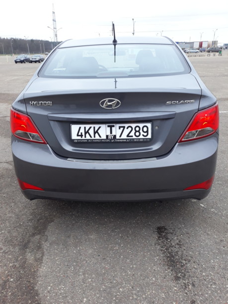 Hyundai Solaris I · Рестайлинг, 2015 г.